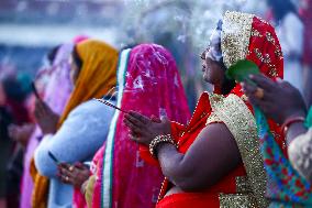 Hindu festival Chhath concludes in Nepal